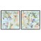 Stupell Industries Pastel Abstract Expressions 2pc Framed Giclee Wall Art Set Design by June Erica Vess